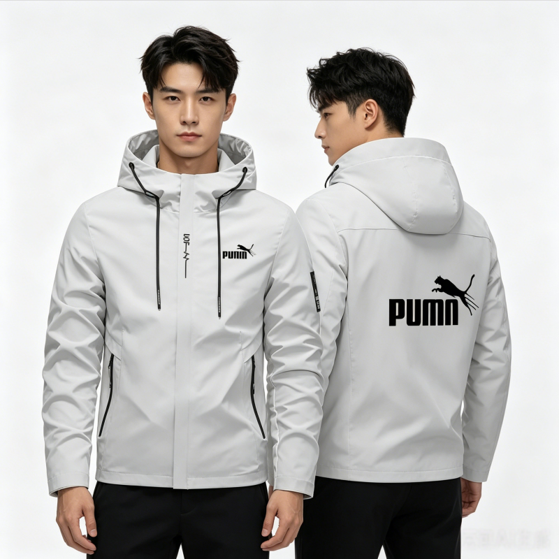 Windbreaker Men Zip - 2026 Spring Autumn Men Lightweight Hooded