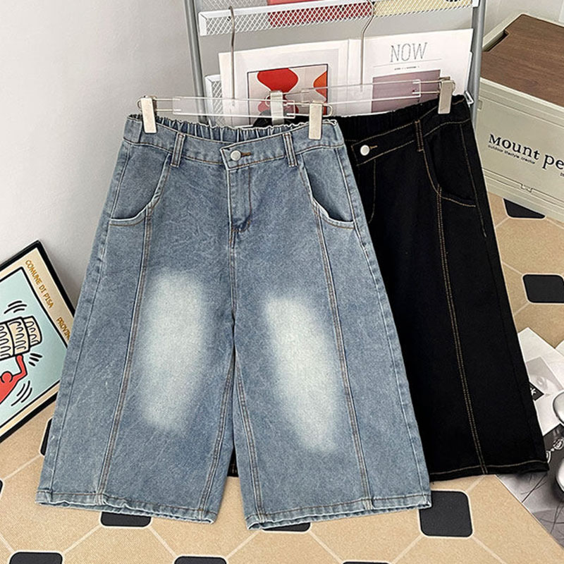 Men Fashion Jeans - Summer Men's Washed Denim Shorts American