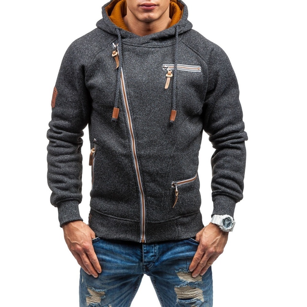 Zip Up Hoodie Male Hooded Jack - Windbreaker Men Zip review and price
