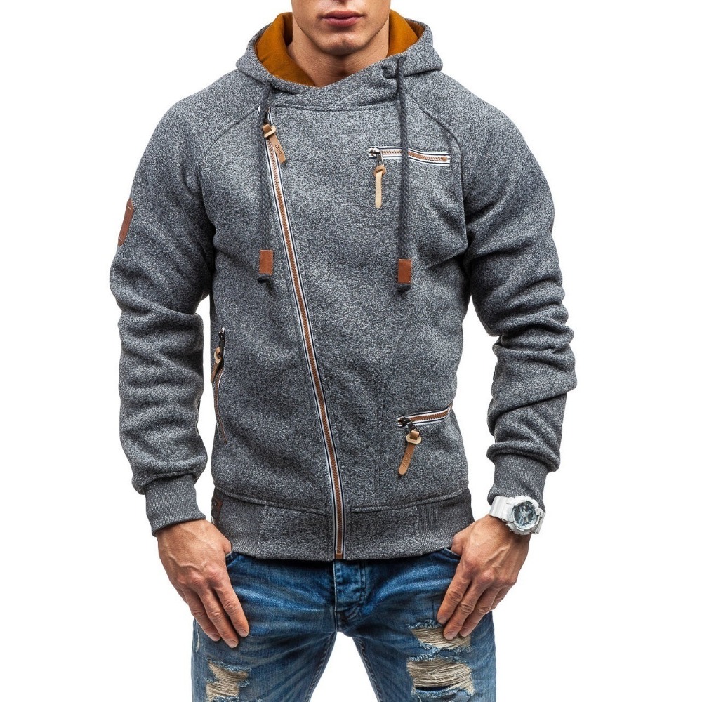 Zip Up Hoodie Male Hooded Jack - Windbreaker Men Zip review and price