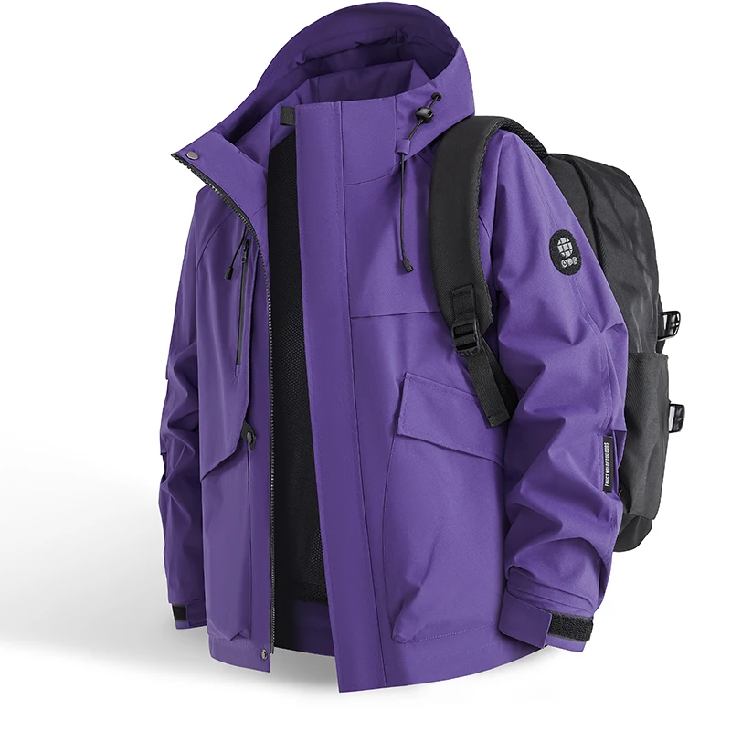 Waterproof Jacket Men Outdoor  - Windbreaker Men Zip review and price