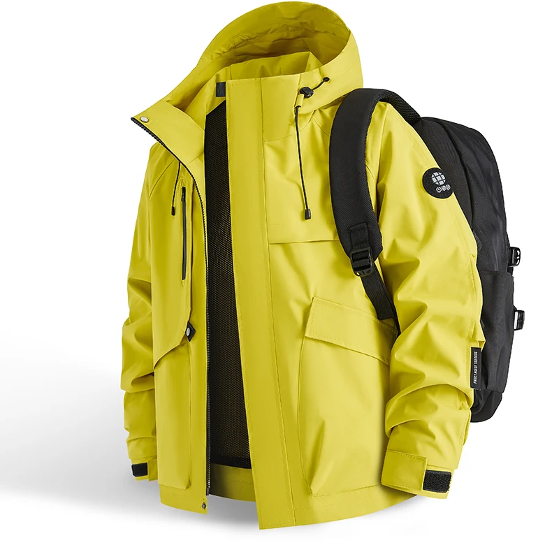 Waterproof Jacket Men Outdoor  - Windbreaker Men Zip review and price
