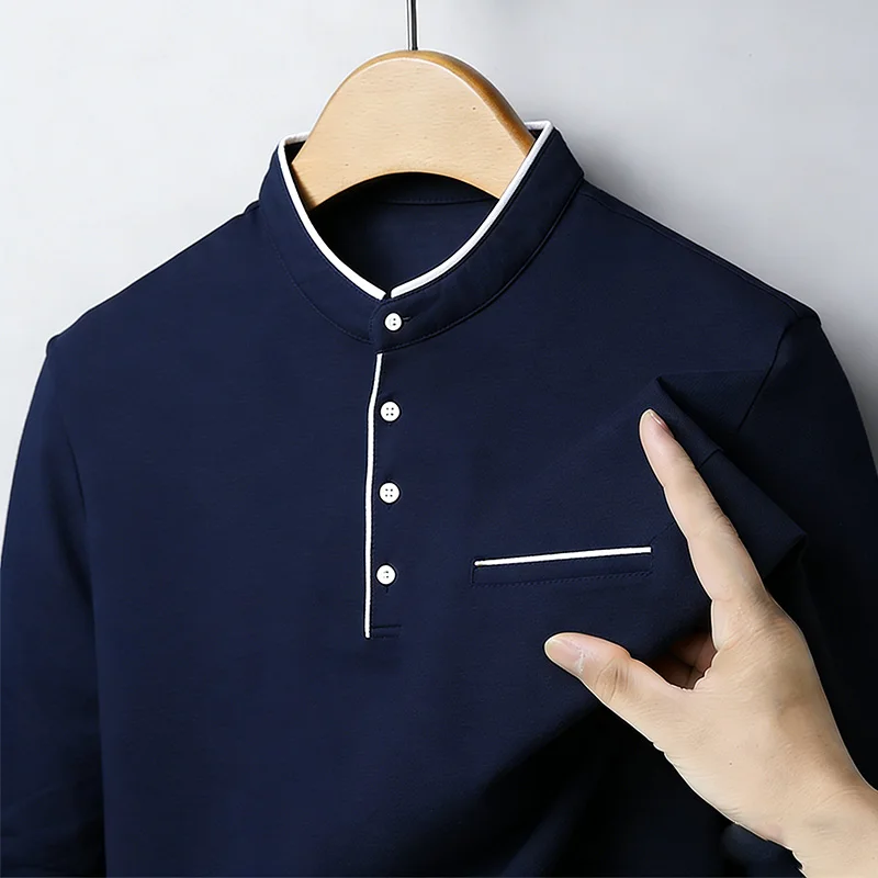 Men's Mandarin Collar Long Sle - Men'S Fashion review and price