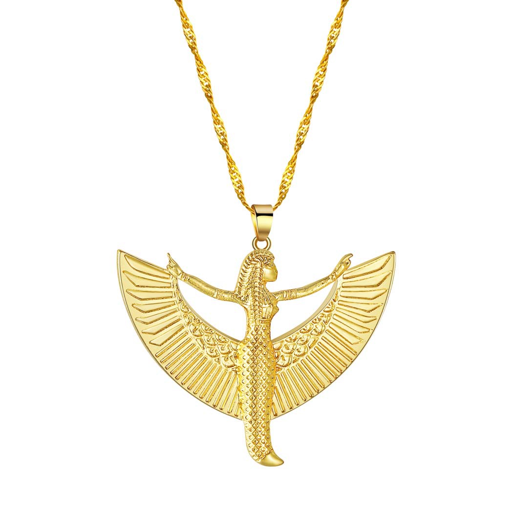 QIAMNI Egyptian Goddess Isis P - Men Fashion Egypt review and price