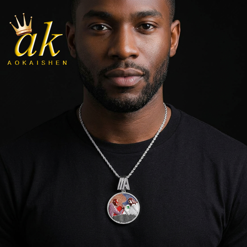 Aokaishen Iced Out Disc Wrist  - Mens Fashion Discord review and price