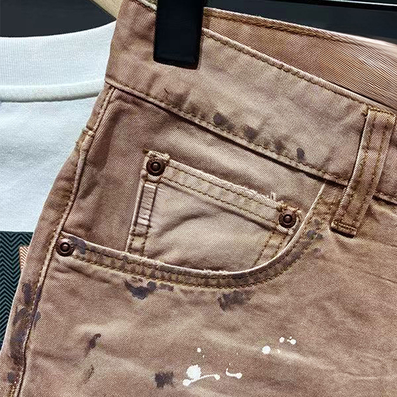 Hip-Hop Streetwear Men's Denim - Men Fashion Jeans review and price