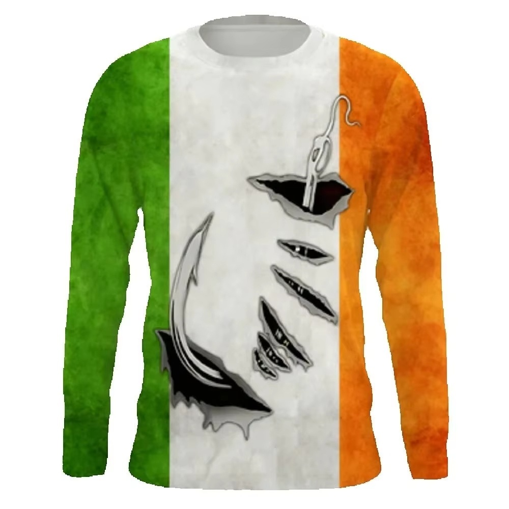 Fashionable Bass Pattern Crew  - Men'S Fashion review and price