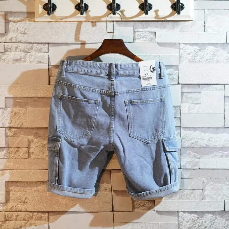 Loose Straight Short Jeans Pan - Men Fashion Jeans review and price
