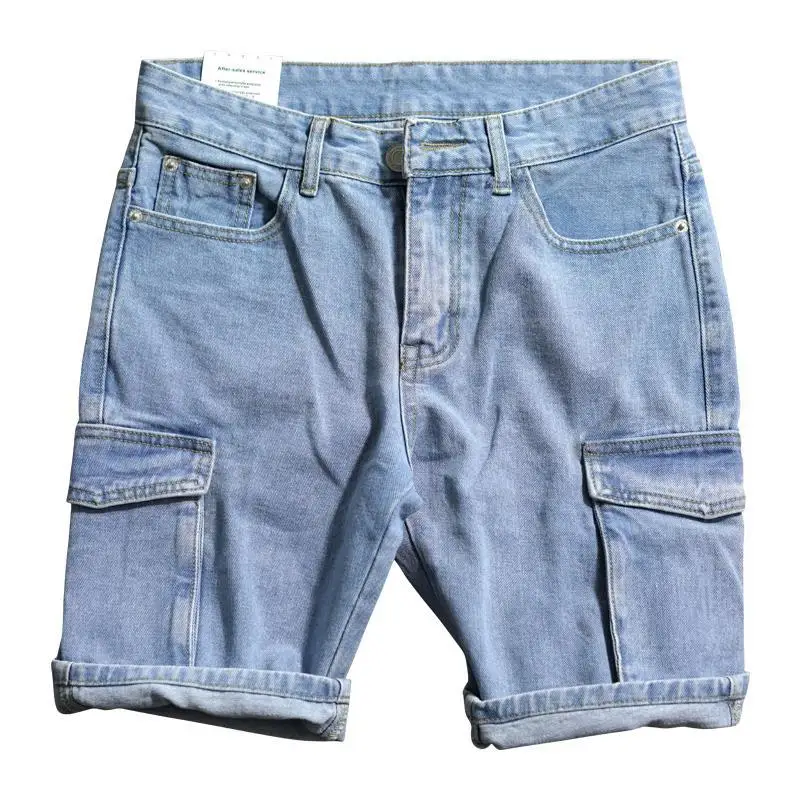 Loose Straight Short Jeans Pan - Men Fashion Jeans review and price
