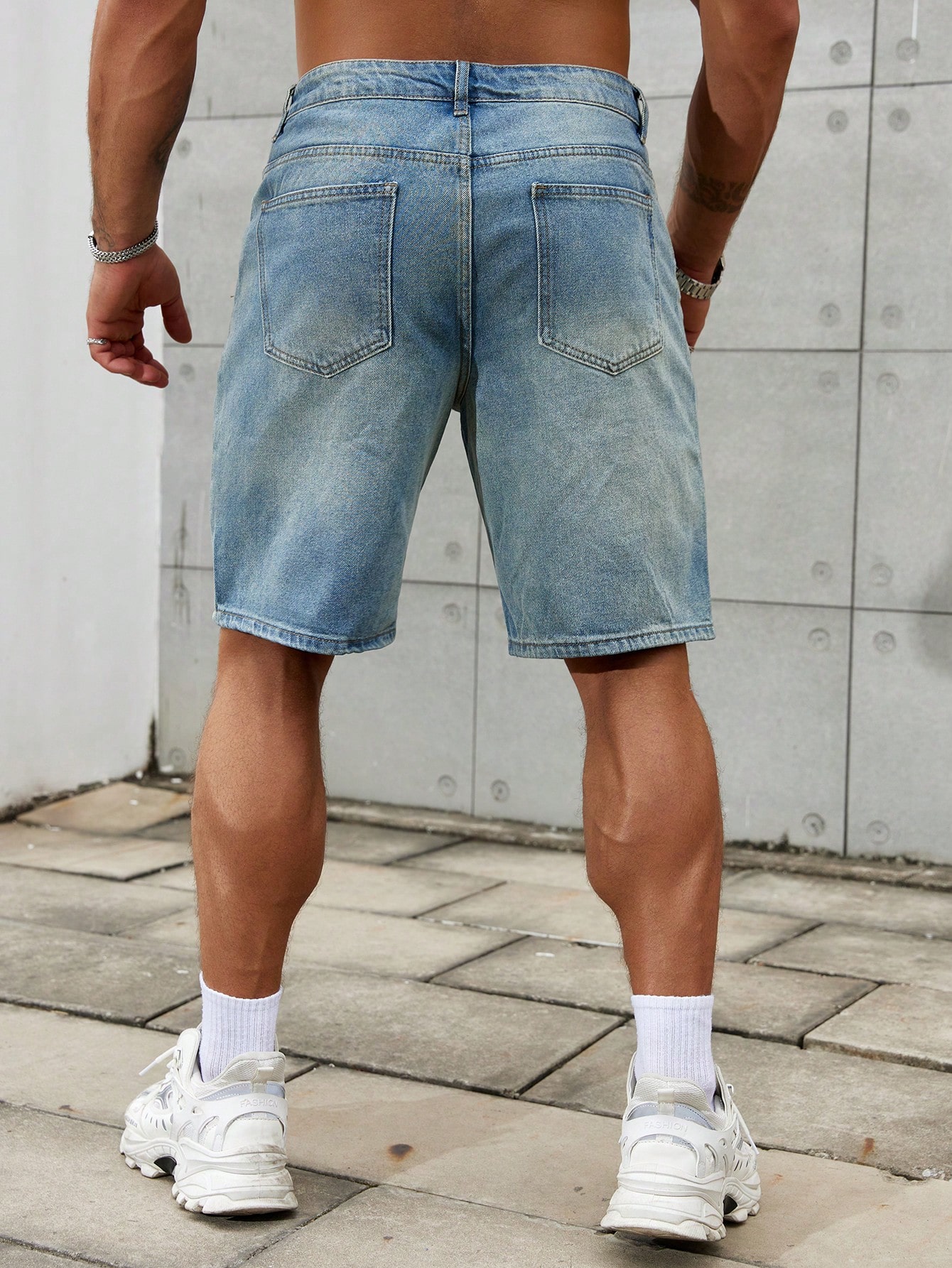 New Fashion Mens Ripped Short  - Men Fashion Jeans review and price