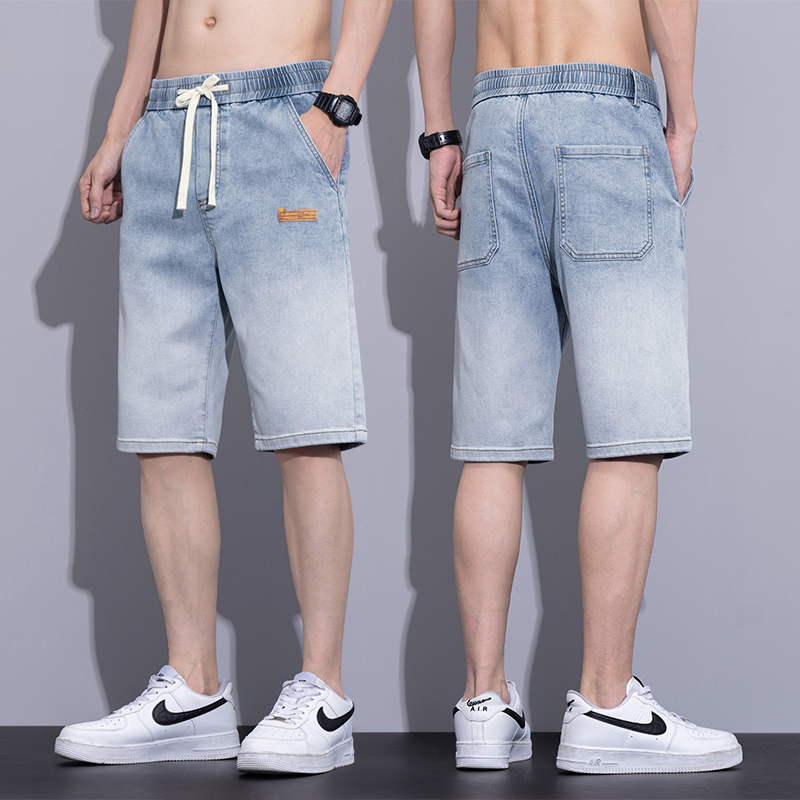 Summer Thin Men's Loose Denim  - Men Fashion Jeans review and price