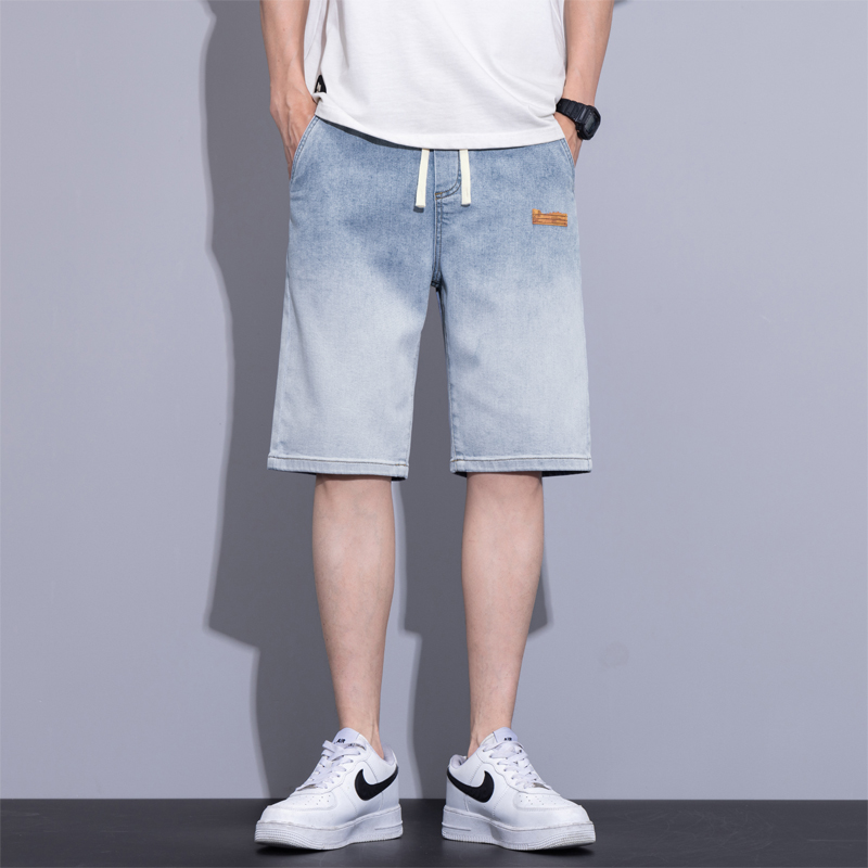 Summer Thin Men's Loose Denim  - Men Fashion Jeans review and price