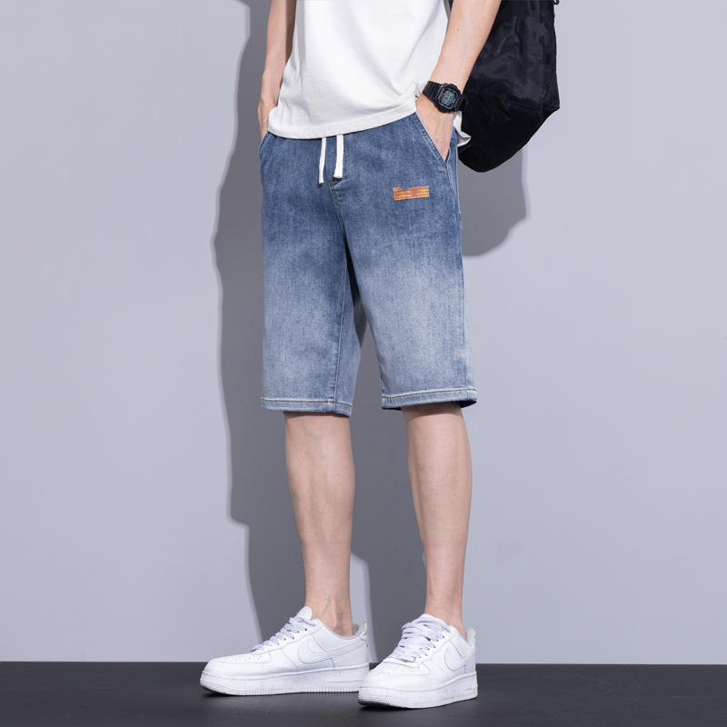 Summer Thin Men's Loose Denim  - Men Fashion Jeans review and price