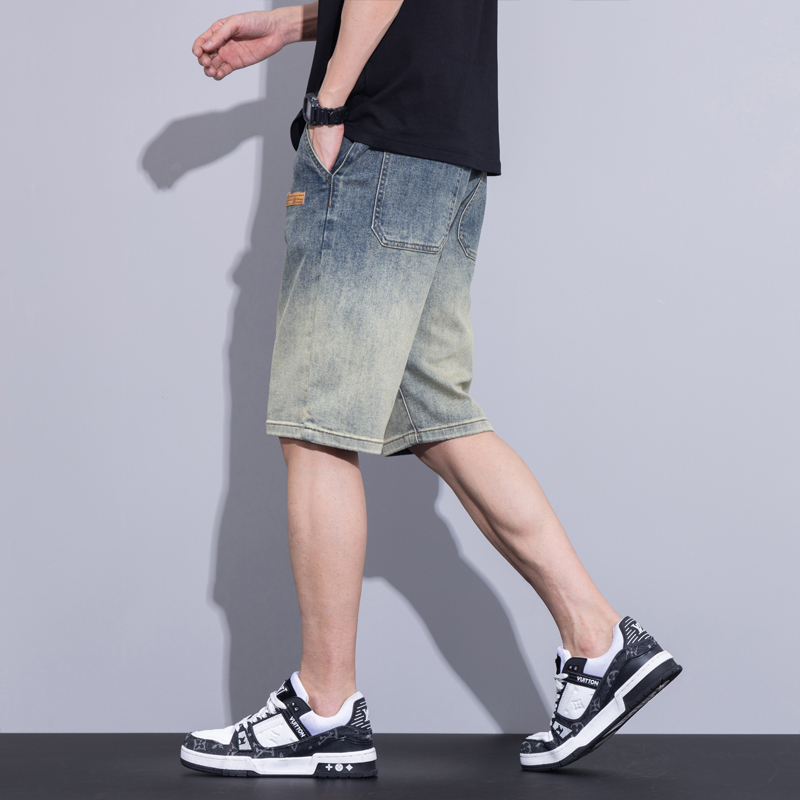 Summer Thin Men's Loose Denim  - Men Fashion Jeans review and price