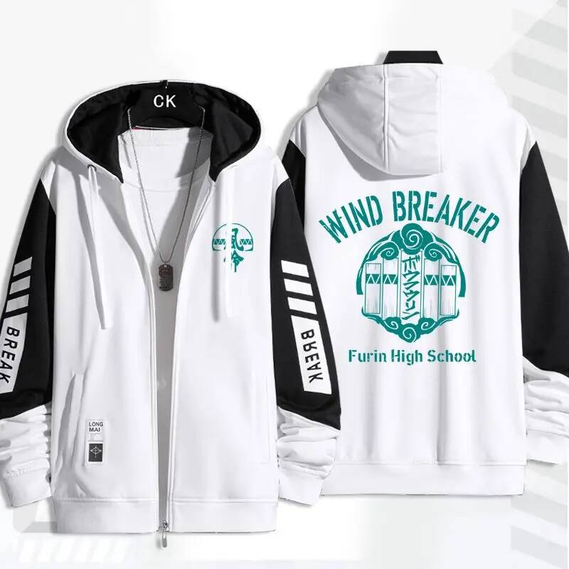 Anime WIND BREAKER Series Zip  - Windbreaker Men Zip review and price