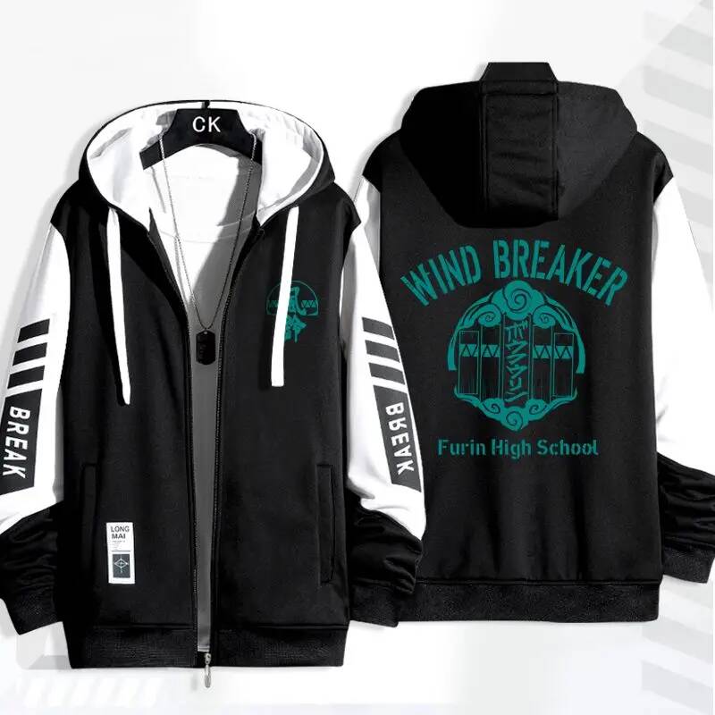 Anime WIND BREAKER Series Zip  - Windbreaker Men Zip review and price
