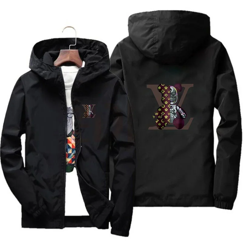2026 Spring Autumn Men Printed - Windbreaker Men Zip review and price