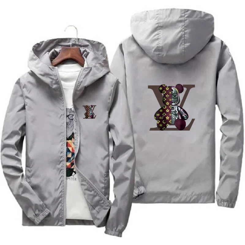 2026 Spring Autumn Men Printed - Windbreaker Men Zip review and price