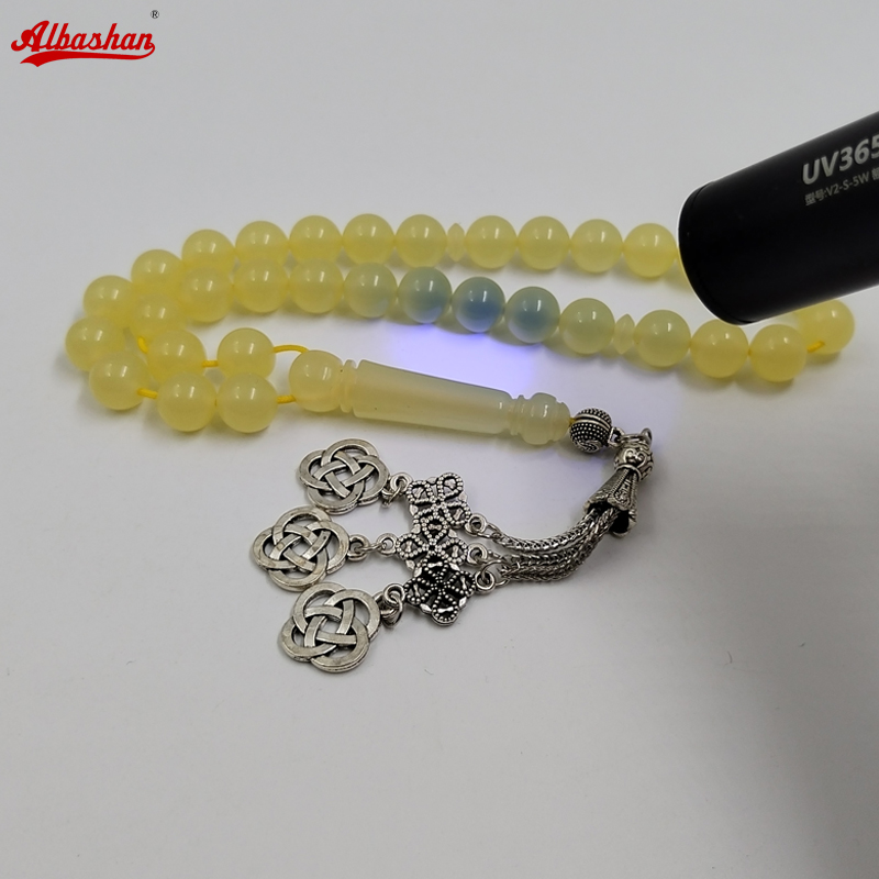 Tasbih yellow resin Ultraviole - Mens Fashion Discord review and price