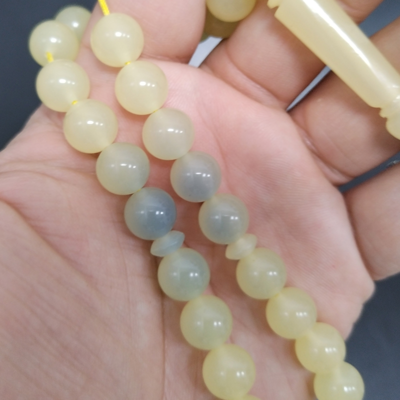 Tasbih yellow resin Ultraviole - Mens Fashion Discord review and price