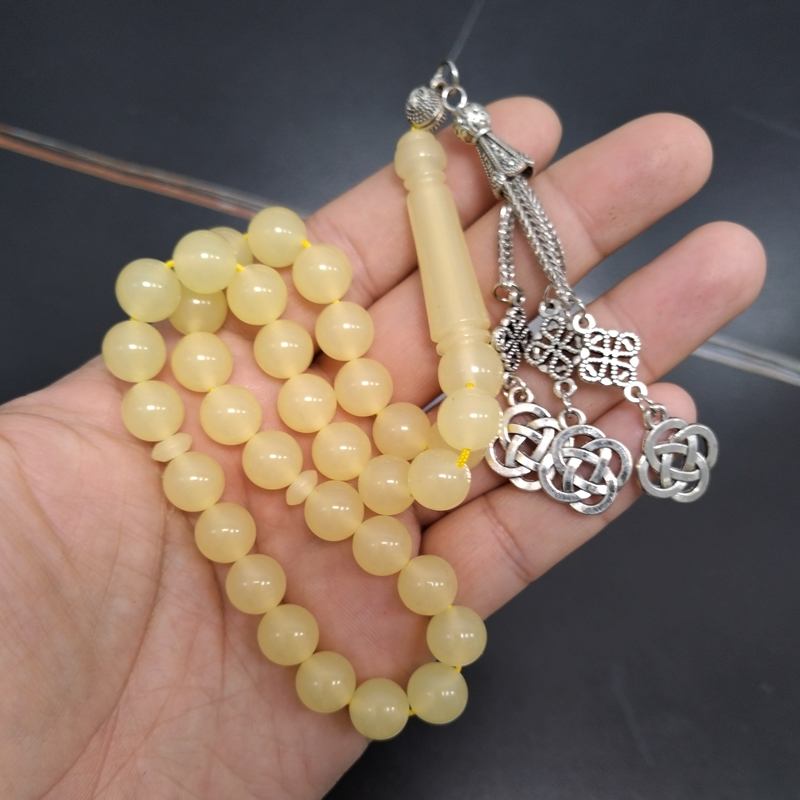 Tasbih yellow resin Ultraviole - Mens Fashion Discord review and price