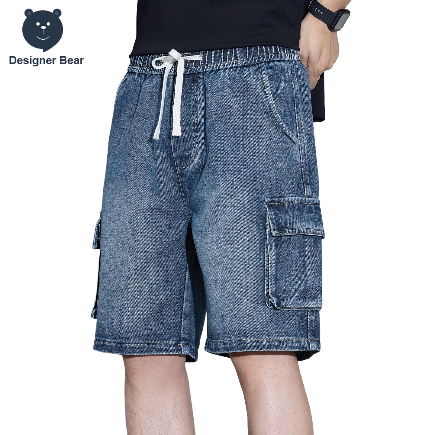 Men's Multi-Pocket Cargo Denim - Men Fashion Jeans review and price