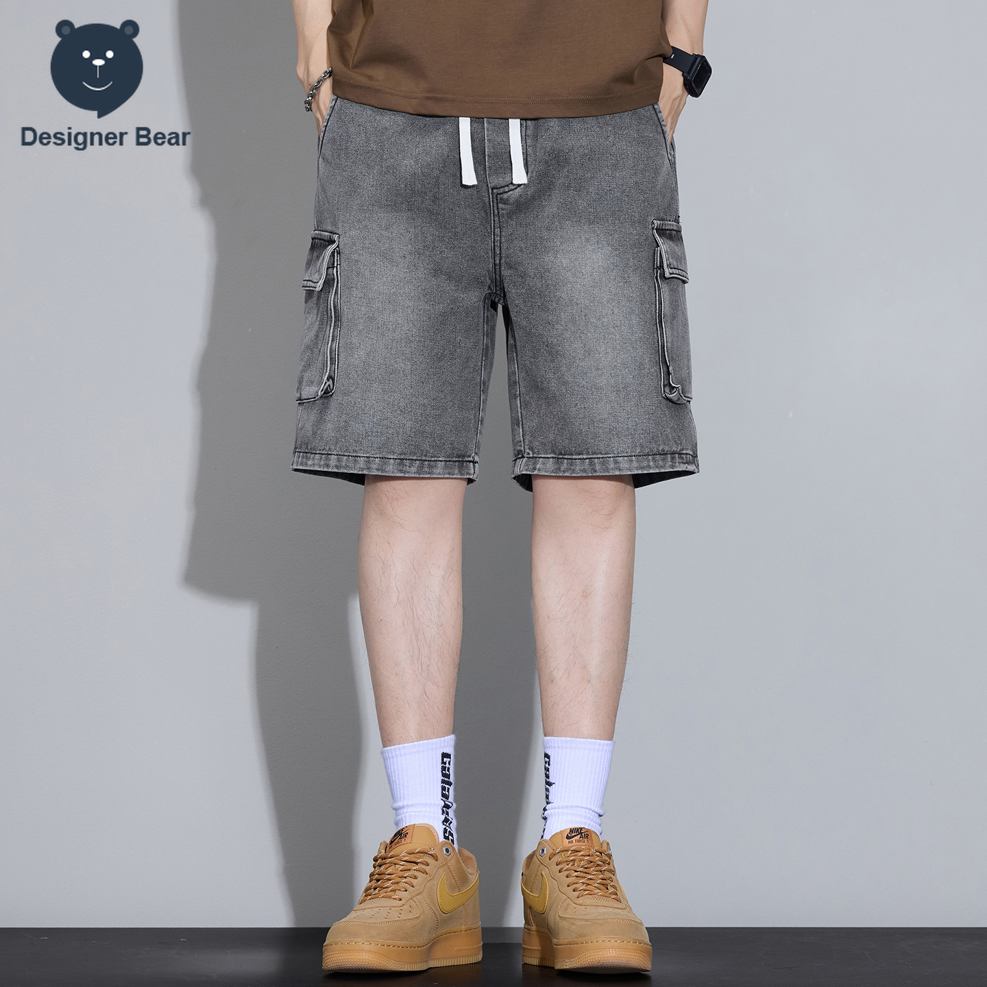 Men's Multi-Pocket Cargo Denim - Men Fashion Jeans review and price