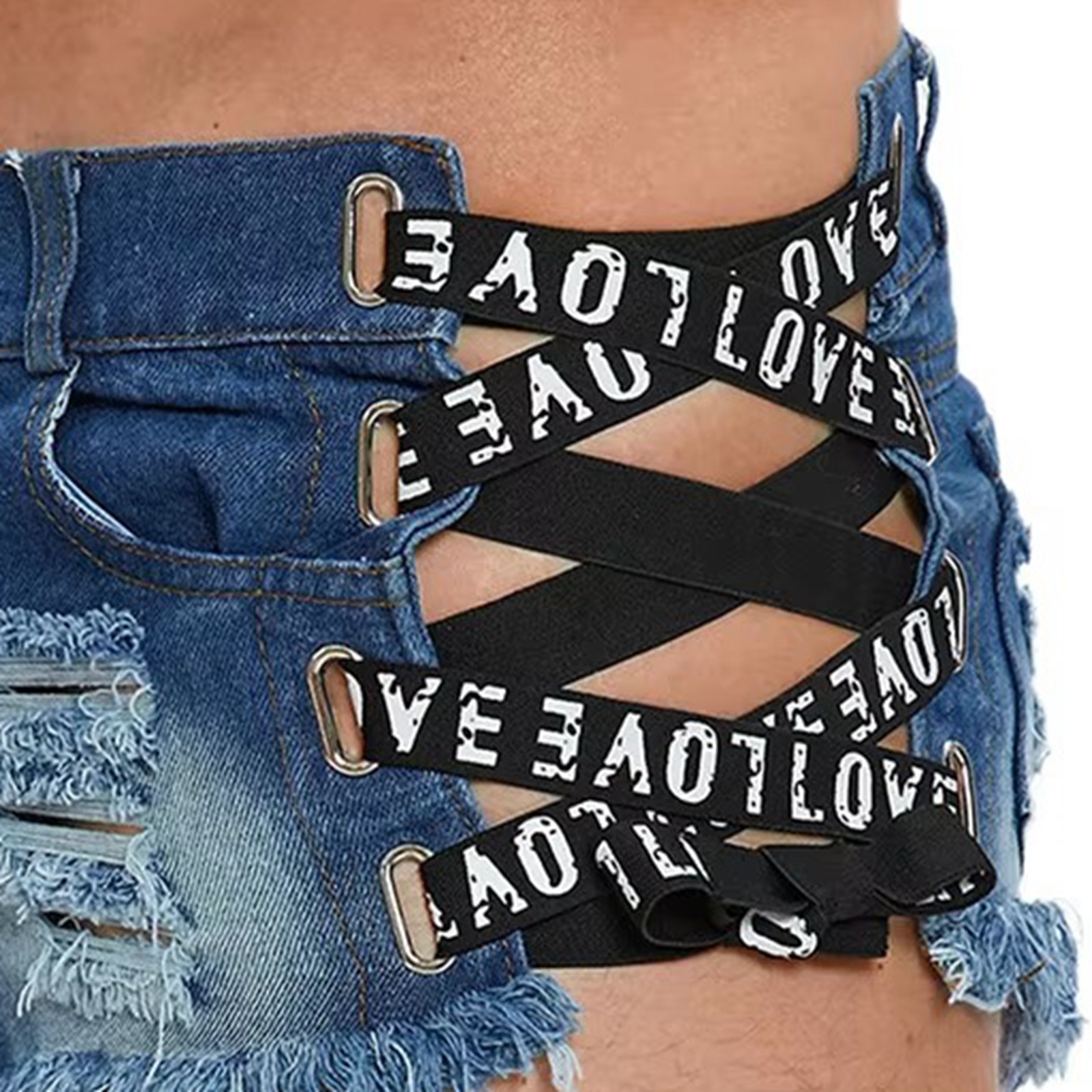 Mens Distressed Ripped Mini De - Men Fashion Jeans review and price