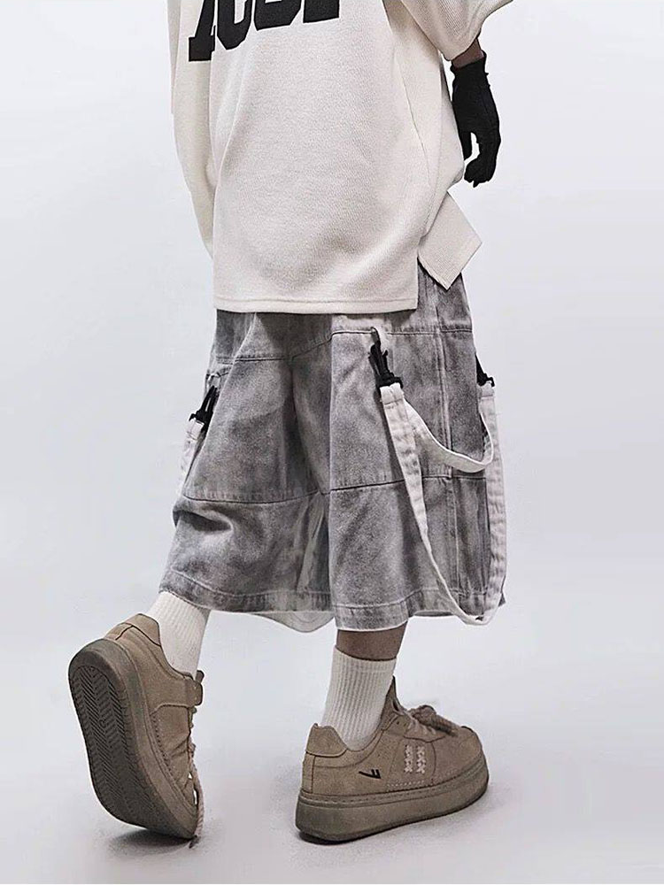 Retro Hip-hop Men's Ripped Jea - Men Fashion Jeans review and price