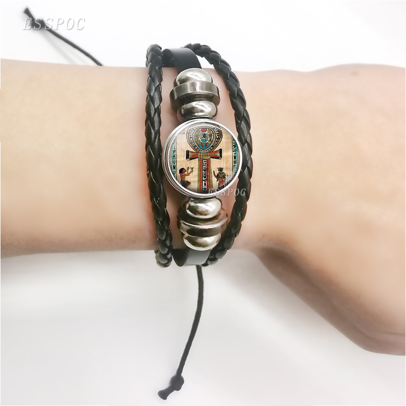 Egyptian Ankh Cross Bracelet V - Men Fashion Egypt review and price