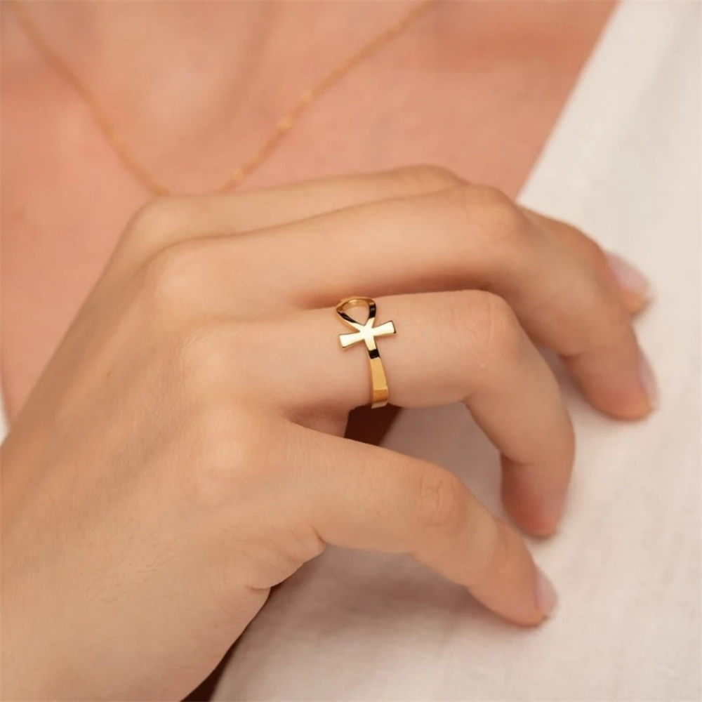 Vintage Egypt Ankh Cross Ring  - Men Fashion Egypt review and price
