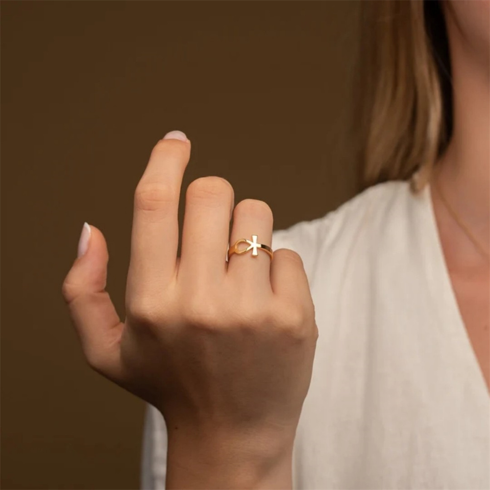 Vintage Egypt Ankh Cross Ring  - Men Fashion Egypt review and price